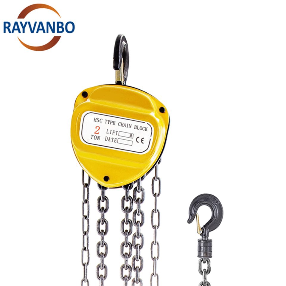 Factory-Direct Custom Manual Chain Hoists 1ton-30ton Operated Hand Manual Block Chain Hoistfor Sale best